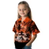 Cincinnati Bengals Hawaiian Shirt � Custom Sunset Scene Orange Black, Casual Button Down For Men & Women