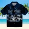 Dallas Cowboys Hawaiian Shirt - Personalized Baseball Floral Custom Sunset Blue Black Aloha Shirt