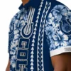 Indianapolis Colts Hawaiian Shirt - Custom Hibiscus Arrows Blue White Aloha Shirt