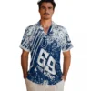 Indianapolis Colts Hawaiian Shirt - Custom Star Stripes Blue Aloha Shirt
