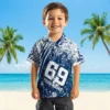 Indianapolis Colts Hawaiian Shirt - Custom Star Stripes Blue Aloha Shirt