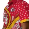 Kansas City Chiefs Hawaiian Shirt - Personalized Baseball Floral Custom Floral Wave Red White Aloha Shirt