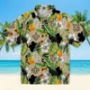New Orleans Saints Hawaiian Shirt - Custom Tropical Toucan Gold Green Aloha Shirt