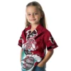 Atlanta Falcons Hawaiian Shirt � Customized Surfing Skeleton Red Blue Casual Button Down For Men & Women