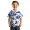 Buffalo Bills Hawaiian Shirt � Customized Botanical Theme Blue White, Casual Button Down For Men & Women