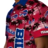Buffalo Bills Hawaiian Shirt � Customized Palm Silhouettes Blue, Casual Button Down For Men & Women