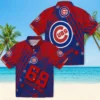 Chicago Cubs Hawaiian Shirt - Customized Star Stripes Blue - Gift For Men, Women