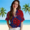 Chicago Cubs Hawaiian Shirt - Customized Star Stripes Blue - Gift For Men, Women