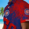 Chicago Cubs Hawaiian Shirt - Customized Star Stripes Blue - Gift For Men, Women
