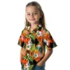 Cincinnati Bengals Hawaiian Shirt � Customized Tropical Toucan Orange Green, Casual Button Down For Men & Women