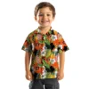 Cincinnati Bengals Hawaiian Shirt � Customized Tropical Toucan Orange Green, Casual Button Down For Men & Women