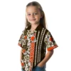 Cleveland Browns Hawaiian Shirt � Customized Hibiscus Arrows Brown White, Casual Button Down For Men & Women