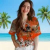 Cleveland Browns Hawaiian Shirt � Customized Tropical Canoe Brown, Casual Button Down For Men & Women