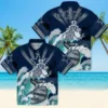 Dallas Cowboys Hawaiian Shirt - Personalized Baseball Floral Customized Surfing Skeleton Aloha Shirt