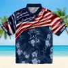 Dallas Cowboys Hawaiian Shirt - Personalized Baseball Floral Customized Us Flag Hibiscus Aloha Shirt
