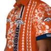 Denver Broncos Hawaiian Shirt - Personalized Baseball Floral Customized Hibiscus Arrows Aloha Shirt