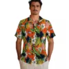 Denver Broncos Hawaiian Shirt - Personalized Baseball Floral Customized Tropical Toucan Aloha Shirt