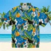Detroit Lions Hawaiian Shirt - Customized Tropical Toucan Blue Green Aloha Shirt