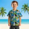 Detroit Lions Hawaiian Shirt - Customized Tropical Toucan Blue Green Aloha Shirt