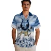 Indianapolis Colts Hawaiian Shirt - Customized Tropical Canoe Blue Aloha Shirt