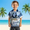 Indianapolis Colts Hawaiian Shirt - Customized Tropical Canoe Blue Aloha Shirt