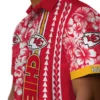Kansas City Chiefs Hawaiian Shirt - Personalized Baseball Floral Customized Hibiscus Arrows Aloha Shirt