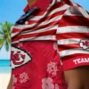 Kansas City Chiefs Hawaiian Shirt - Personalized Baseball Floral Customized Us Flag Hibiscus Aloha Shirt