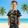 New Orleans Saints Hawaiian Shirt - Customized Palm Silhouettes Gold Aloha Shirt