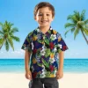 New York Giants Hawaiian Shirt - Customized Tropical Toucan Blue Green Aloha Shirt
