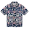 New York Yankees Hawaiian Shirt - Customized Tribal Stripes Navy White Aloha Shirt