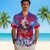 New York Yankees Hawaiian Shirt - Customized Tropical Canoe Navy Aloha Shirt