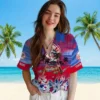 New York Yankees Hawaiian Shirt - Customized Tropical Canoe Navy Aloha Shirt