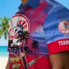 New York Yankees Hawaiian Shirt - Customized Tropical Canoe Navy Aloha Shirt