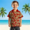 San Francisco 49ers Hawaiian Shirt - Customized Botanical Print Gold Aloha Shirt