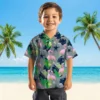 Dallas Cowboys Hawaiian Shirt - Personalized Baseball Floral Flamingo Foliage Blue Green Aloha Shirt