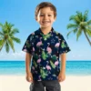 Dallas Cowboys Hawaiian Shirt - Personalized Baseball Floral Flamingo Leaf Motif Blue Aloha Shirt