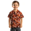 Denver Broncos Hawaiian Shirt - Personalized Baseball Floral Pineapple Orange Aloha Shirt