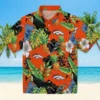 Denver Broncos Hawaiian Shirt - Personalized Baseball Floral Toucan Hibiscus Pineapple Aloha Shirt