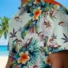 Denver Broncos Hawaiian Shirt - Tropical Foliage Green Aloha Shirt