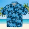 Detroit Lions Hawaiian Shirt - Coastal Palms Blue Aloha Shirt