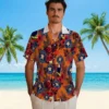 Houston Astros Hawaiian Shirt - Floral Toucan Blue Red - Gift For Men, Women