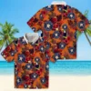 Houston Astros Hawaiian Shirt - Floral Toucan Blue Red - Gift For Men, Women