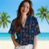 Houston Astros Hawaiian Shirt - Framed Floral Blue - Gift For Men, Women