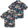 Houston Astros Hawaiian Shirt - Tropical Palms Aloha Shirt