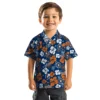 Houston Astros Hawaiian Shirt - Tropical Floral Pattern Aloha Shirt