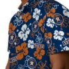 Houston Astros Hawaiian Shirt - Tropical Floral Pattern Aloha Shirt