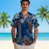 Houston Astros Hawaiian Shirt - Hibiscus Print Blue - Gift For Men, Women