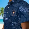 Houston Astros Hawaiian Shirt - Jungle Vibes Blue - Gift For Men, Women