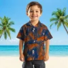 Houston Astros Hawaiian Shirt - Leafy Palms Blue - Gift For Men, Women