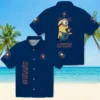 Houston Astros Hawaiian Shirt - Stuart Minion Blue Aloha Shirt